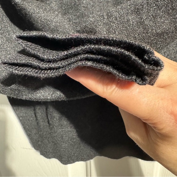 NWOT Projek Raw Sweater Crew Neck Dark Grey Size Small - Picture 5 of 11